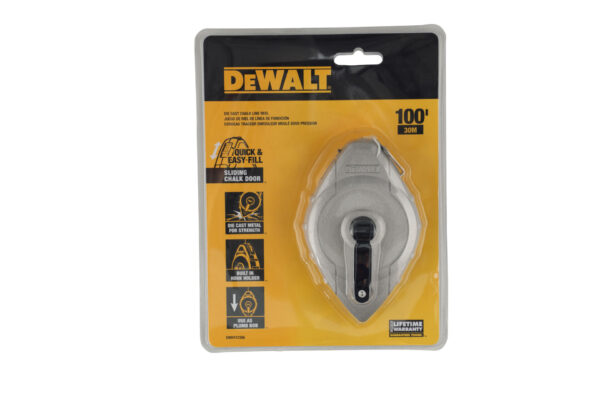 DEWALT CAST ALUMINIUM CHALK REEL 30M