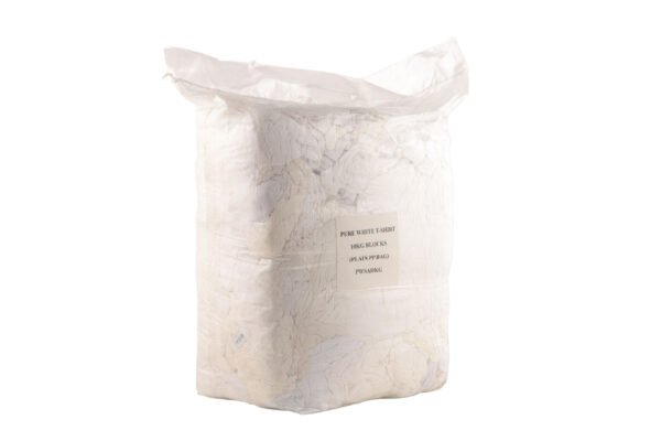 RAGS - WHITE 10KG