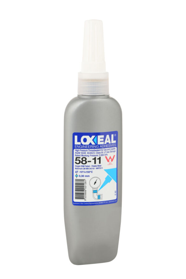 <p>LOXEAL 58-11 THREAD SEALANT 100ML</p>